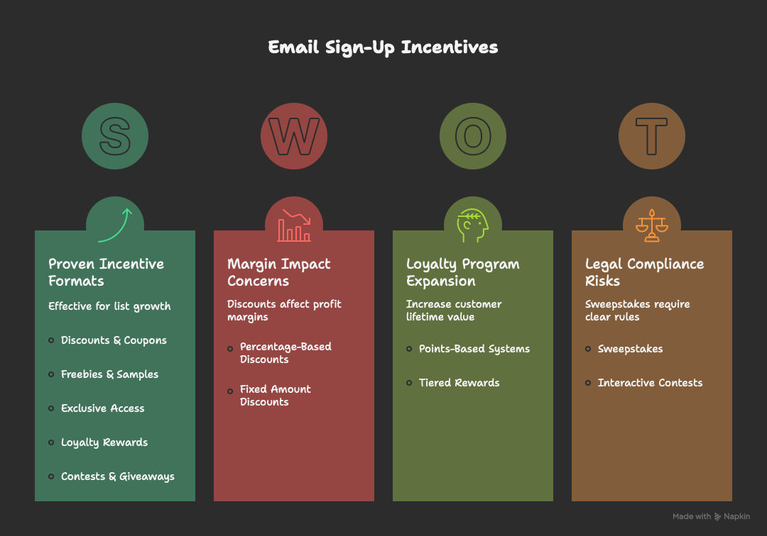 Types of Incentives for Email Sign-Ups